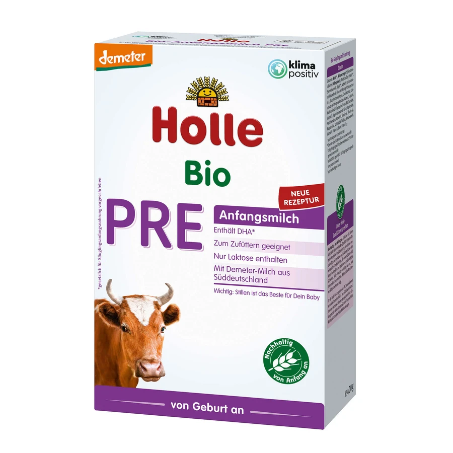 Holle Bio Pre, дитяче молоко, від народження, 400 г: ціни та характеристики