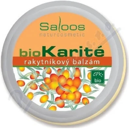 Обліпиховий бальзам Saloos BioKarité 1×50 мл, чистий натуральний продукт: ціни та характеристики