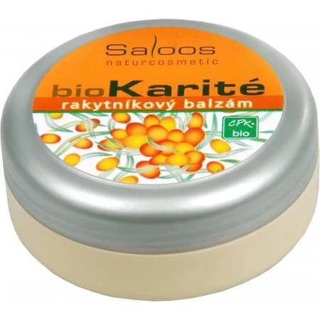 Обліпиховий бальзам Saloos BioKarité 1×50 мл, чистий натуральний продукт: ціни та характеристики