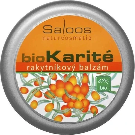 Обліпиховий бальзам Saloos BioKarité 1×50 мл, чистий натуральний продукт: ціни та характеристики