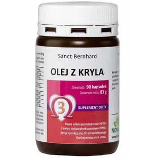 Масло криля 90 капсул Sanct Bernhard