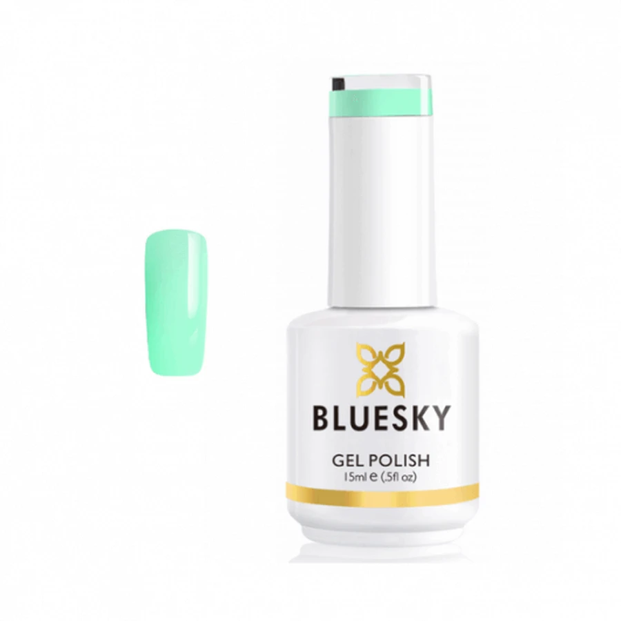 Bluesky UV Mental Mint 15 мл Bluesky UV Mental Mint полуперманентный лак для ногтей: цены и характеристики