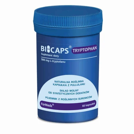 Bicaps Tryptophan триптофан 60 капсул ForMeds: цены и характеристики