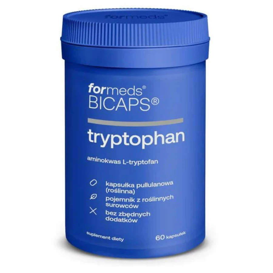 Bicaps Tryptophan триптофан 60 капсул ForMeds: цены и характеристики