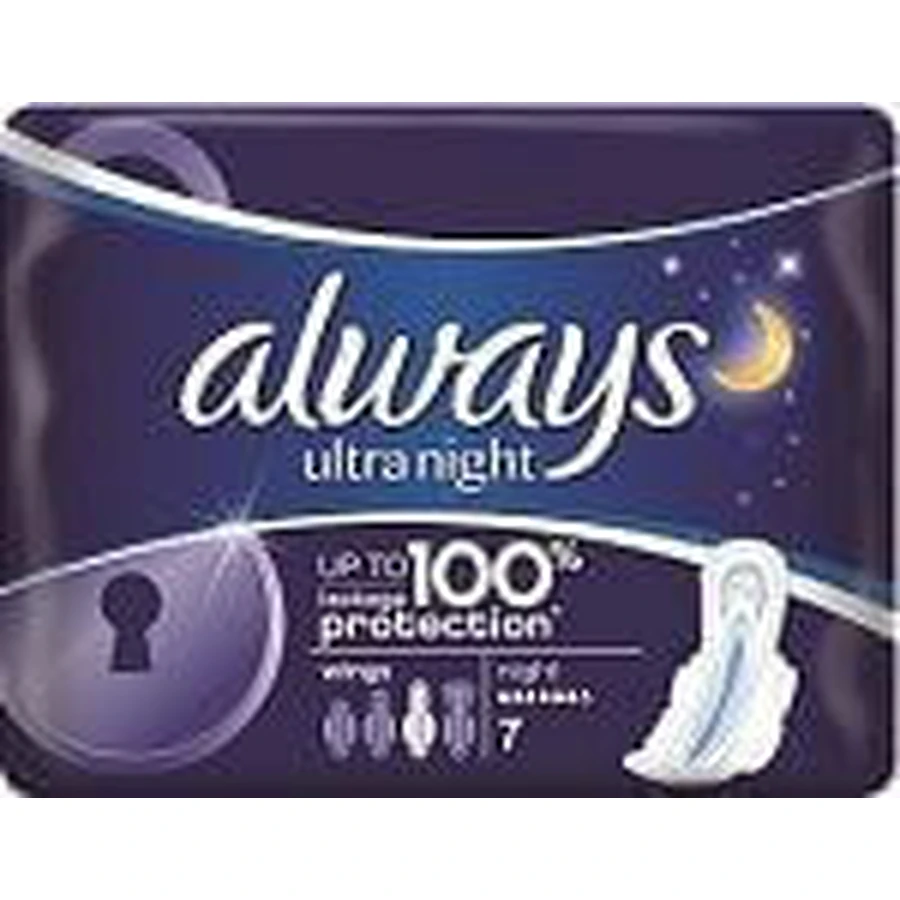Always ULTRA NIGHT 7 гигиенические салфетки 7 шт: цены и характеристики