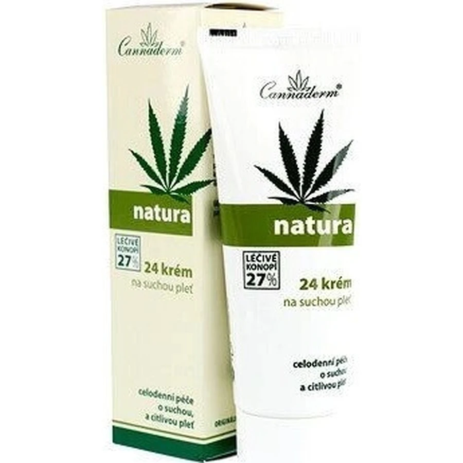 Крем для сухої шкіри Cannaderm NATURA all day 24 1×75 г, для сухої шкіри: ціни та характеристики