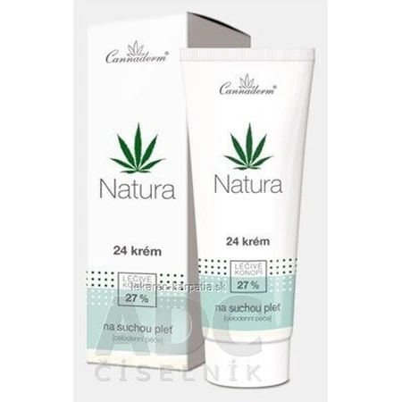 Крем для сухої шкіри Cannaderm NATURA all day 24 1×75 г, для сухої шкіри: ціни та характеристики