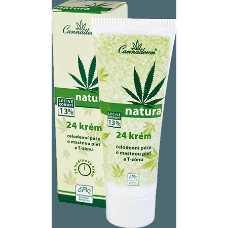 Крем для сухої шкіри Cannaderm NATURA all day 24 1×75 г, для сухої шкіри: ціни та характеристики