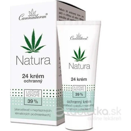 Крем для сухої шкіри Cannaderm NATURA all day 24 1×75 г, для сухої шкіри: ціни та характеристики