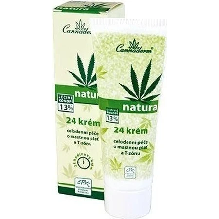 Крем для сухої шкіри Cannaderm NATURA all day 24 1×75 г, для сухої шкіри: ціни та характеристики