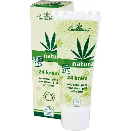 Крем для сухої шкіри Cannaderm NATURA all day 24 1×75 г, для сухої шкіри: ціни та характеристики