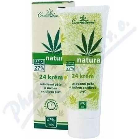 Крем для сухої шкіри Cannaderm NATURA all day 24 1×75 г, для сухої шкіри: ціни та характеристики
