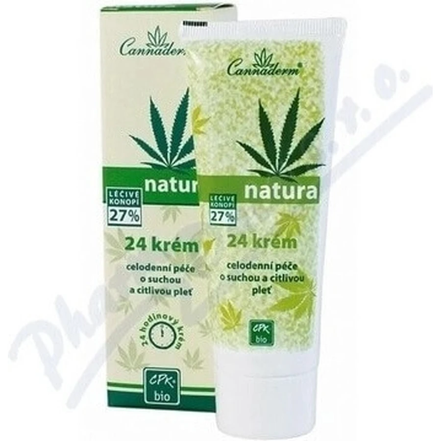 Крем для сухої шкіри Cannaderm NATURA all day 24 1×75 г, для сухої шкіри: ціни та характеристики