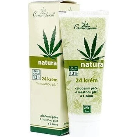 Крем для сухої шкіри Cannaderm NATURA all day 24 1×75 г, для сухої шкіри: ціни та характеристики