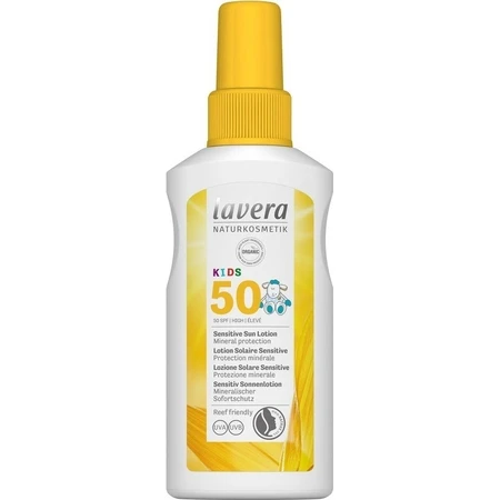 Lavera Солнцезащитный лосьон Spf 50 для детей 100 мл 1×1 шт.: цены и характеристики