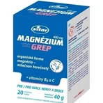 MAGNEZIUM 400MG+B6+C 20 Pcs GREP VITAR 1х20 шт, пакетики зі смаком грейпфрута: ціни та характеристики