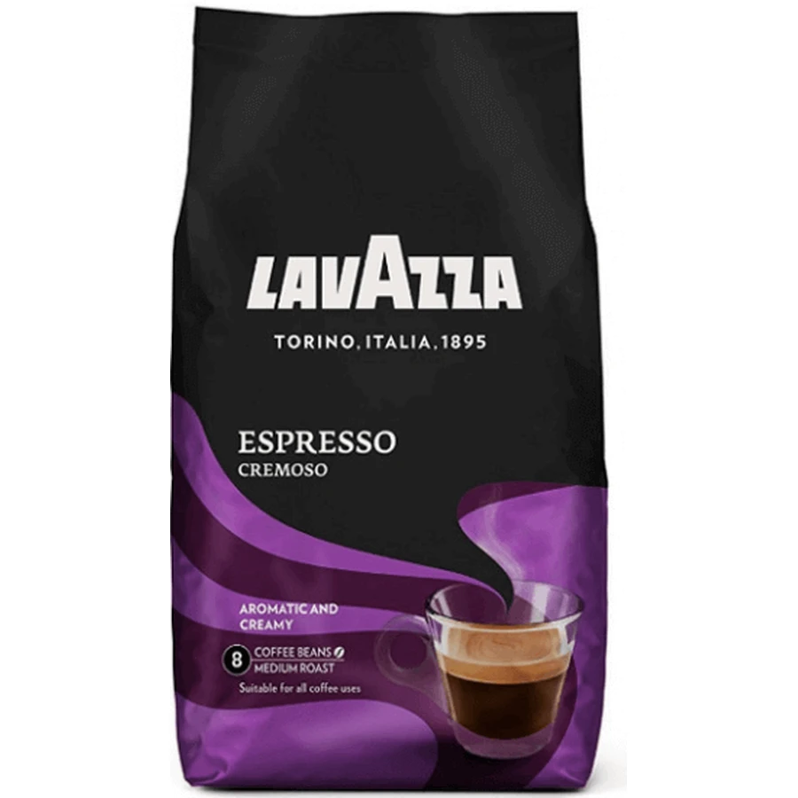 Кофе Lavazza Cremoso Espresso в зернах 1000 г: цены и характеристики