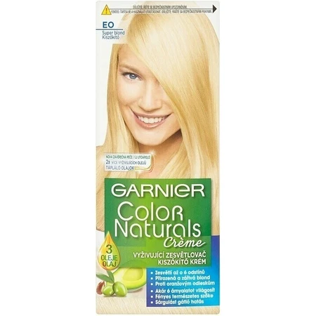 Фарба для перманентного фарбування волосся Garnier Color Naturals E0 Супер-русява 1×1 шт, колір волосся: ціни та характеристики