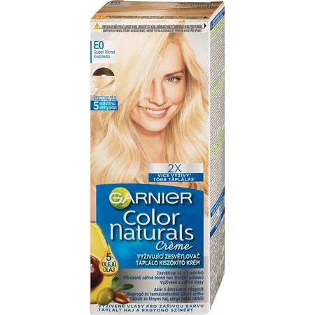 Фарба для перманентного фарбування волосся Garnier Color Naturals E0 Супер-русява 1×1 шт, колір волосся: ціни та характеристики