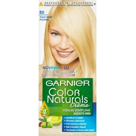 Фарба для перманентного фарбування волосся Garnier Color Naturals E0 Супер-русява 1×1 шт, колір волосся: ціни та характеристики
