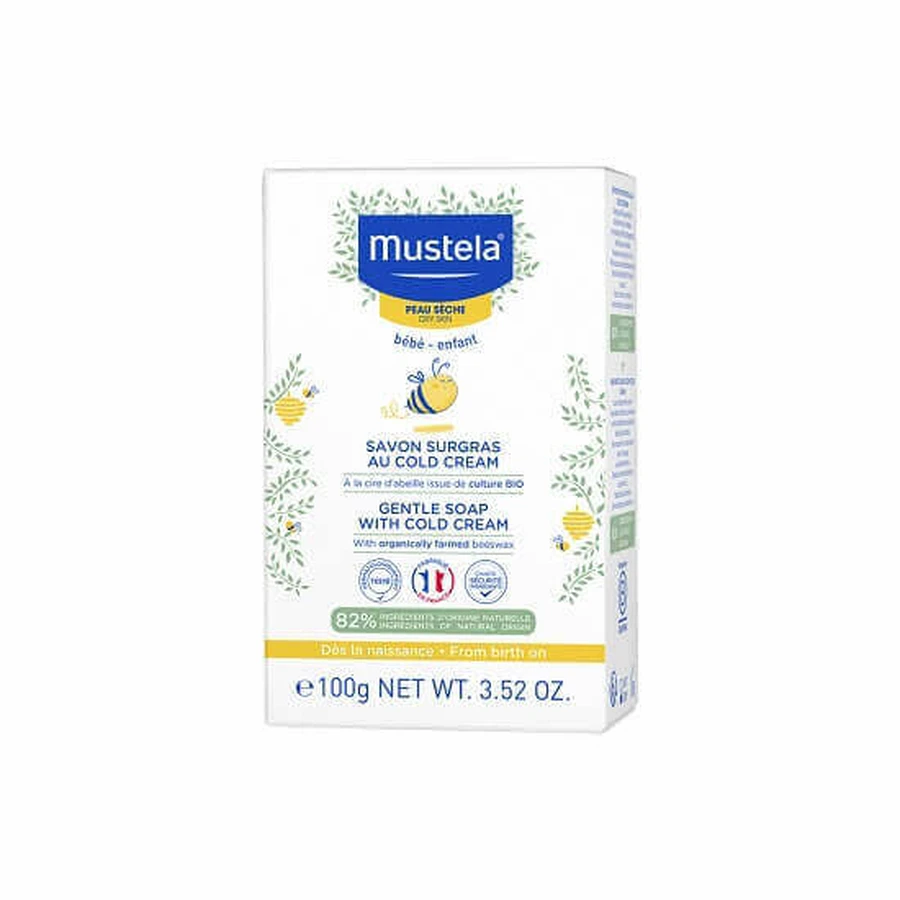Мыло с холодным кремом, 100 г, Mustela: цены и характеристики