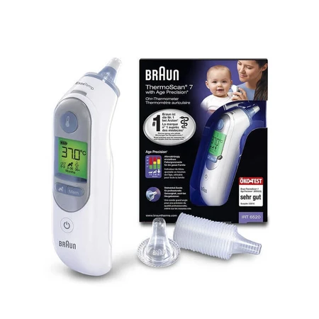 Віковий точний вушний термометр, Termoscan 7, TOW004690, Braun: ціни та характеристики