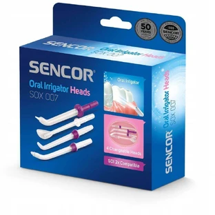SENCOR SOX 007 Насадки для душу для порожнини рота для SOI 1×22 шт, змінні насадки для душу для порожнини рота