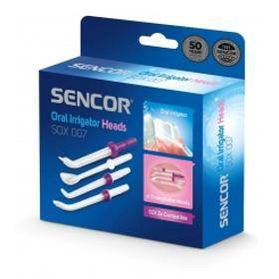 SENCOR SOX 007 Насадки для душу для порожнини рота для SOI 1×22 шт, змінні насадки для душу для порожнини рота: ціни та характеристики