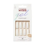Fantasy Sculpted Fake Nails, True Colour Long Coffin, Kiss