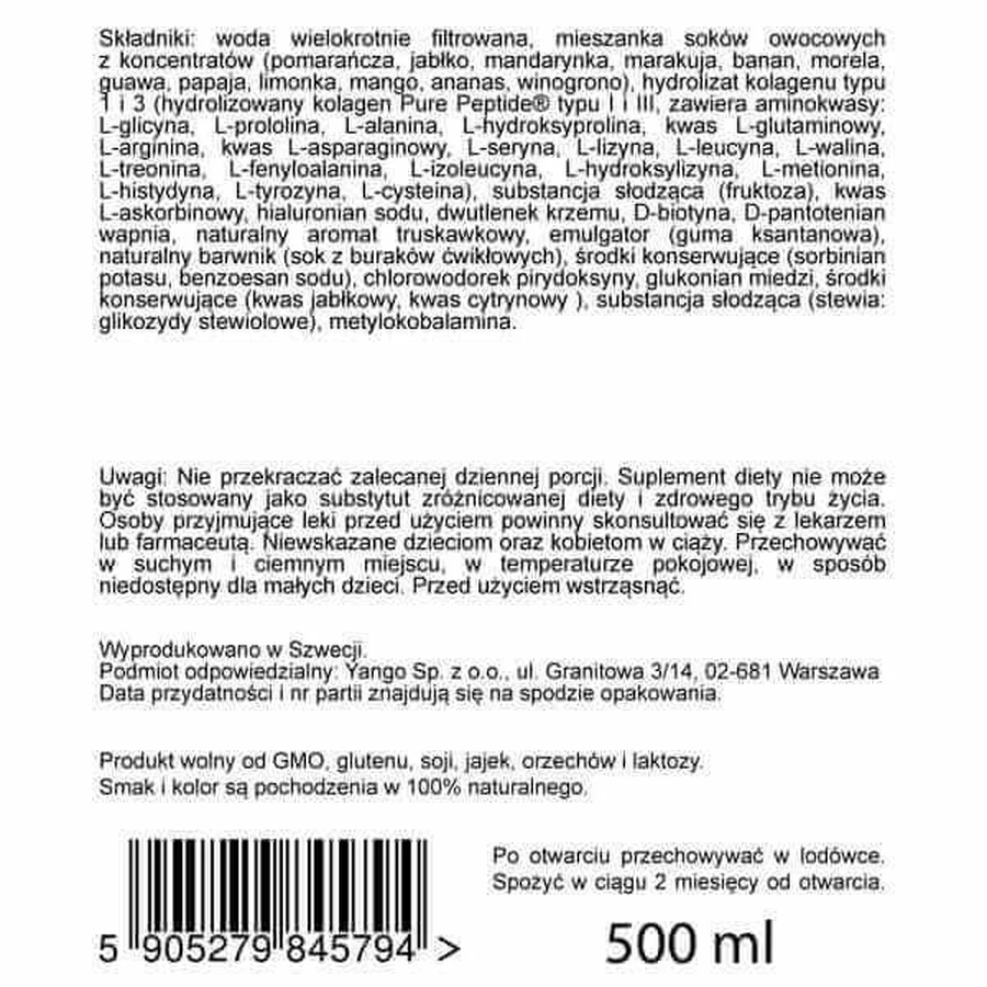 Коллаген для мужчин 6 000 мг - 500 мл - YANGO: цены и характеристики