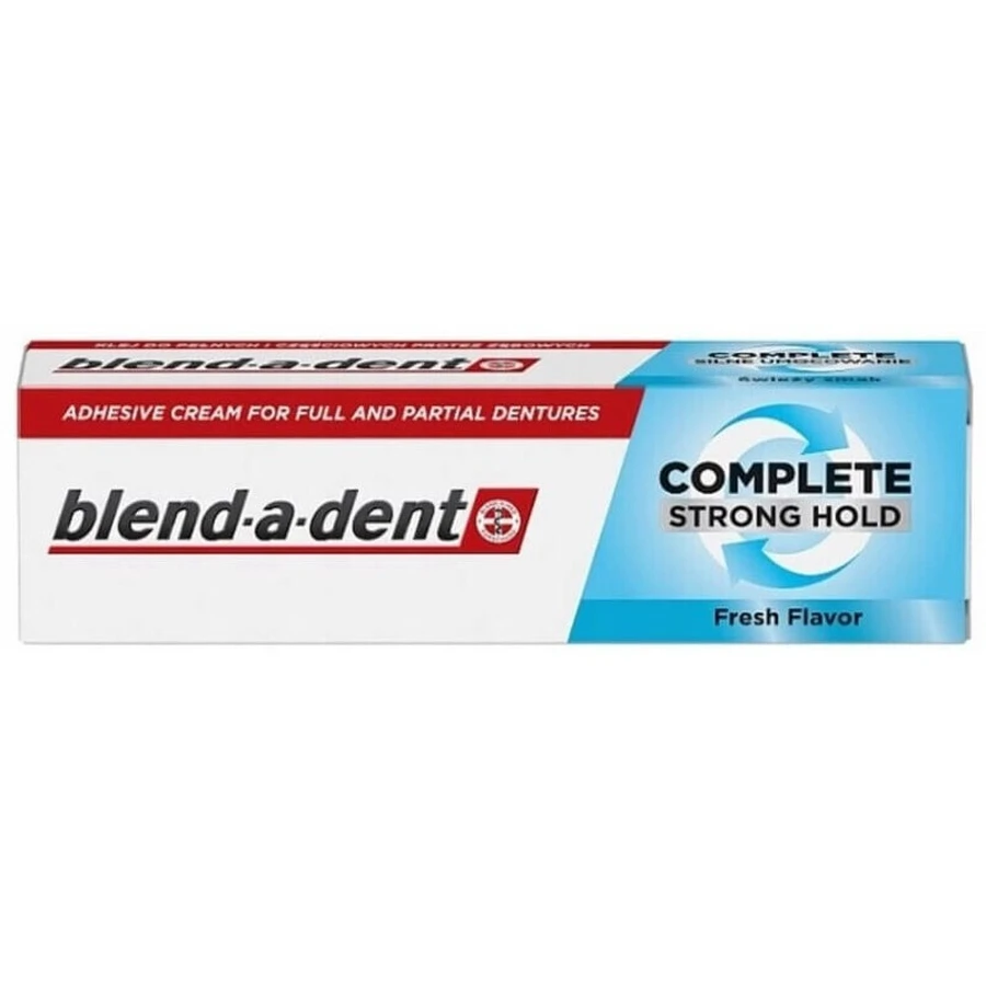 Фіксувальний крем для зубних протезів Blend-a-dent Complete Strong Hold, 47 г: ціни та характеристики