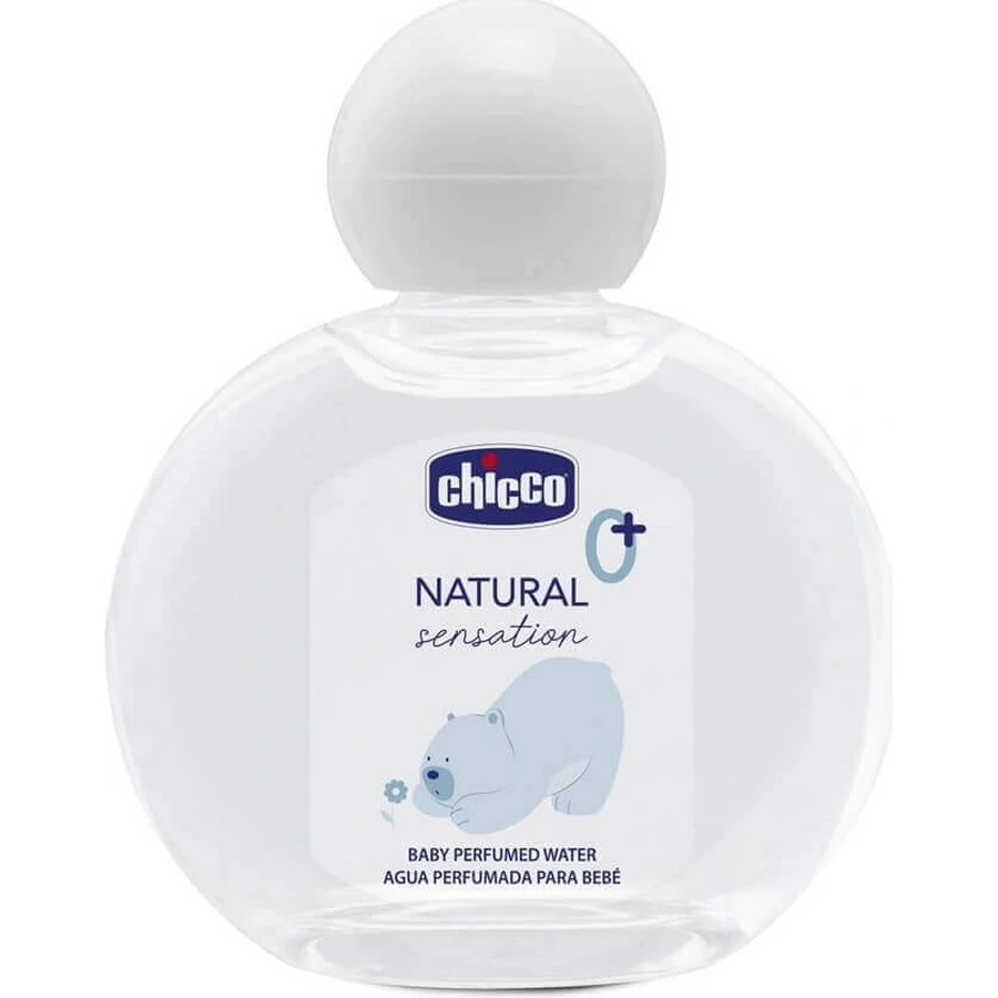 CHICCO Natural Sensation детская вода 100 мл, 0м+ 1×100 мл, детская парфюмированная вода: цены и характеристики