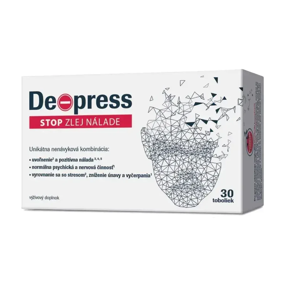 Де-прес Simply You Pharmaceuticals De-press капсули, № 30 : ціни та характеристики
