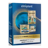 Денний крем + сироватка Hyaluronic Gold, 50 мл + 30 мл, Elmiplant