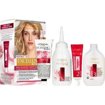 L'Oréal Paris Excellence Créme 8.13, светло-бежевый блондин: цены и характеристики
