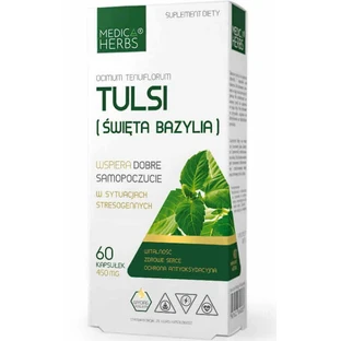 Тулсі (Віта Базилік) 450 мг, 60 капсул Medica Herbs