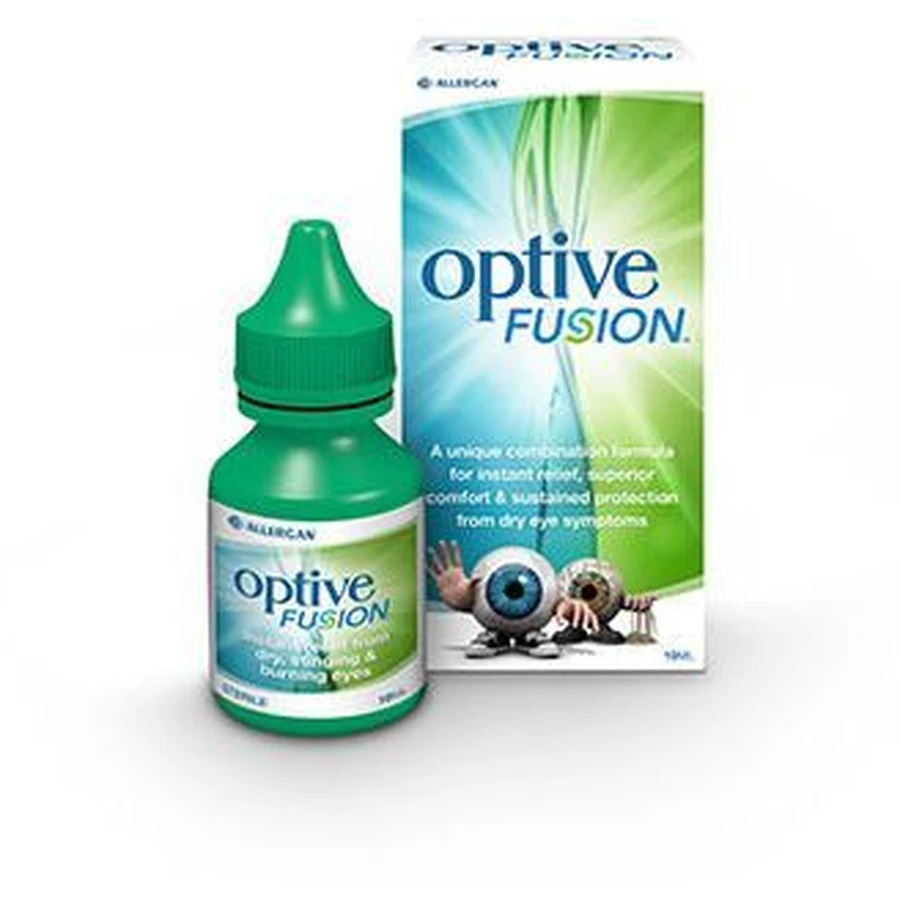 Увлажняющий раствор для глаз Optive FUSION 10 мл: цены и характеристики