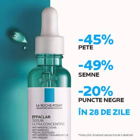 Ультраконцентрована сироватка La Roche-Posay Effaclar, 30 мл: ціни та характеристики