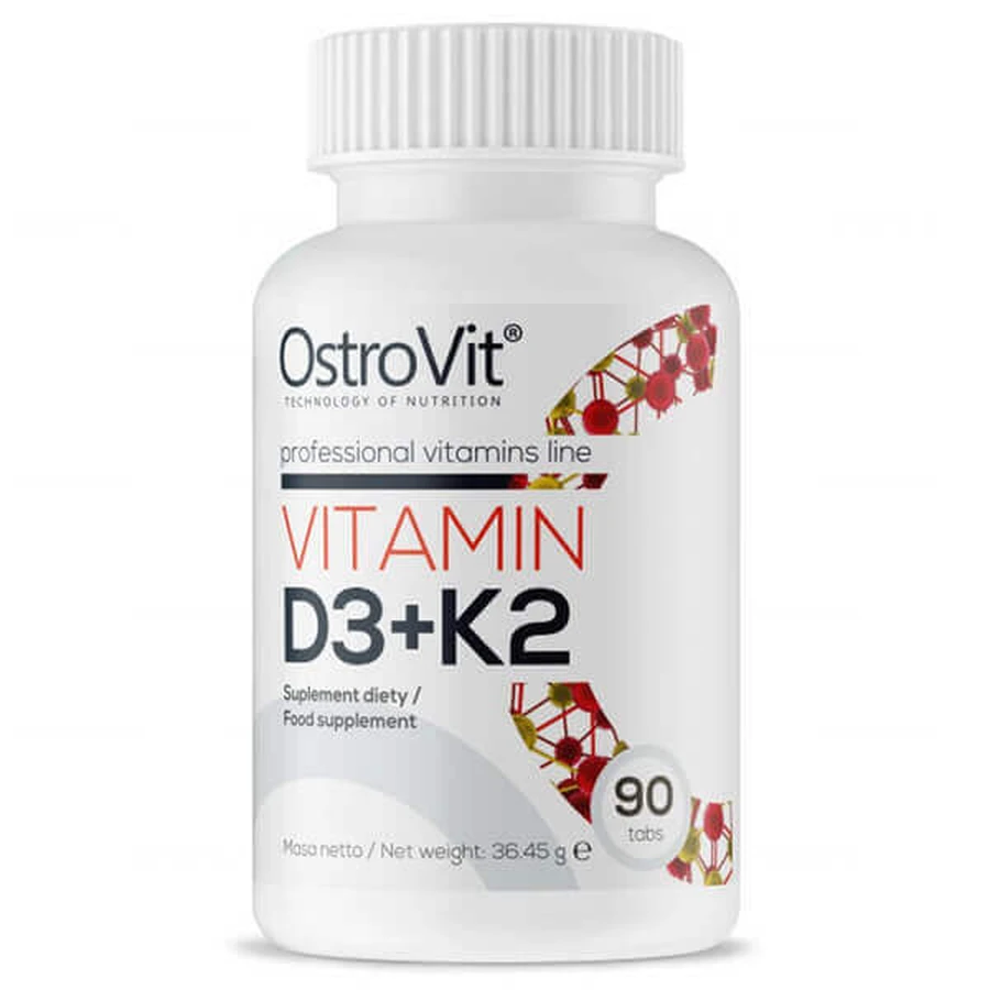 OstroVit Витамин D3 + K2, 90 таблеток: цены и характеристики