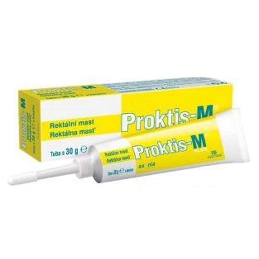 Проктис М Плюс мазь ректальна для загоєння ран 30 г: ціни та характеристики