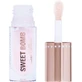 Revolution Sweet Bomb Lip Gloss Блиск для губ Candyfloss Рожевий блиск для губ 4.5 мл
