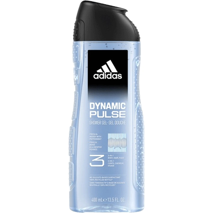 Adidas Мужской гель для душа Dynamic Pulse 3в1 400 мл: цены и характеристики