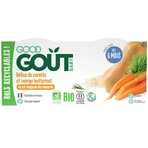 Good Goût Organic Butternut Squash and Carrot Puree 2 x 190 g: цены и характеристики