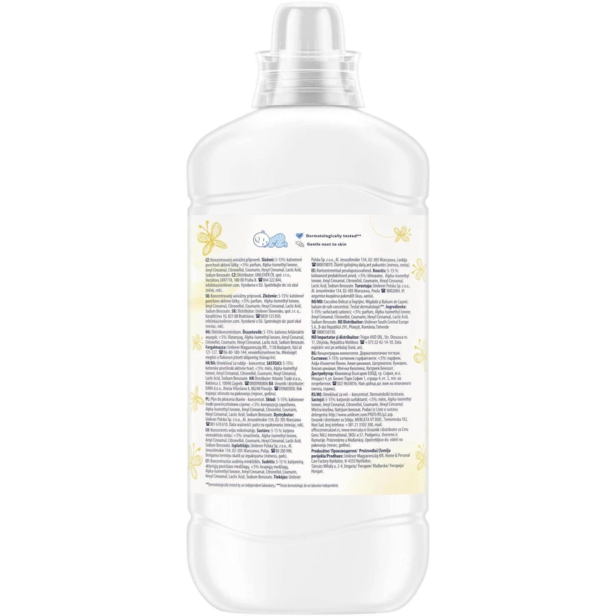 Coccolino avivá Sensitive pure Alm & Cash 1,27 л: ціни та характеристики