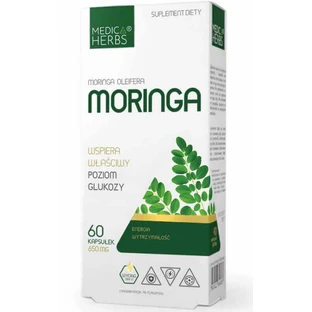 Морінга 650 мг, 60 капсул Medica Herbs
