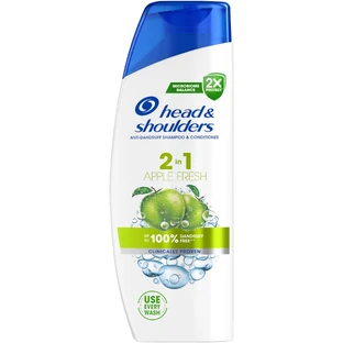 Head & Shoulders Apple Fresh 2 в 1, ампула против перхоти 330 мл