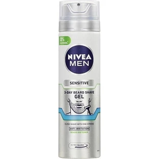 NIVEA Men Sensitive Гель для бритья для щетины 1×200 мл, гель для бритья