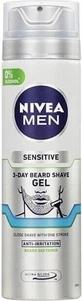 NIVEA Men Sensitive Гель для бритья для щетины 1×200 мл, гель для бритья