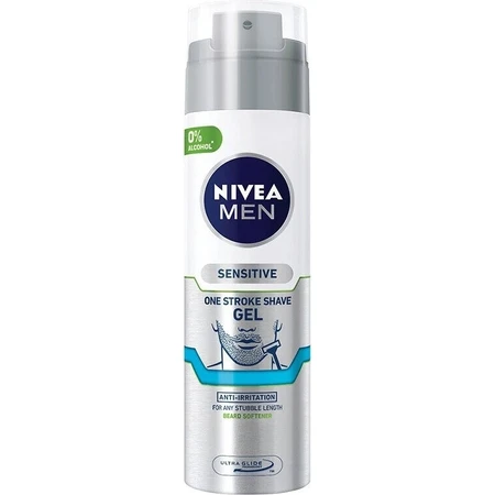NIVEA Men Sensitive Гель для бритья для щетины 1×200 мл, гель для бритья: цены и характеристики