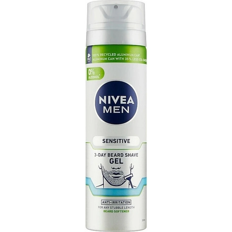 NIVEA Men Sensitive Гель для бритья для щетины 1×200 мл, гель для бритья: цены и характеристики